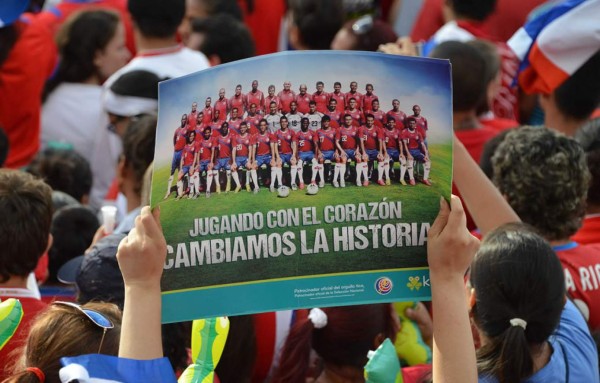 Costa Rica se da un memorable baño de masas en su país tras Mundial