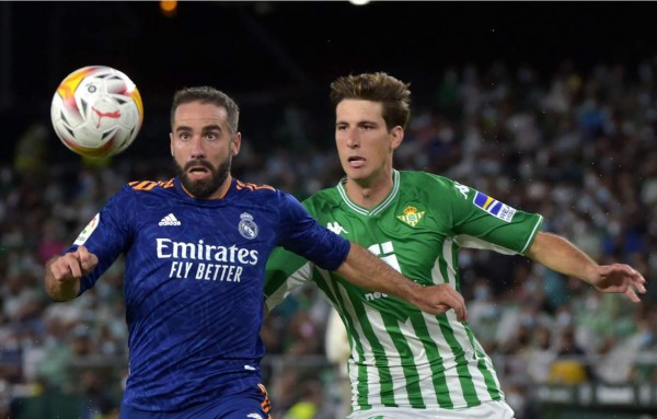 Real Madrid consigue un sufrido triunfo de visita contra Betis en la Liga Española