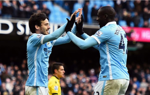 Yaya Touré y David Silva, ausencias del Manchester City en el viaje a Madrid