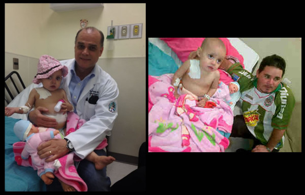 Madelin sonríe tras milagrosa cirugía