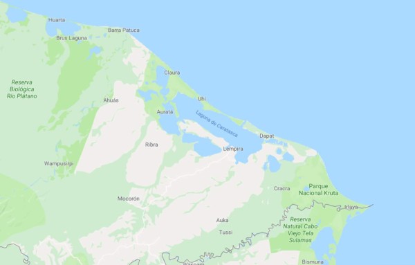 Una niña muere tras naufragio de una lancha en Gracias a Dios