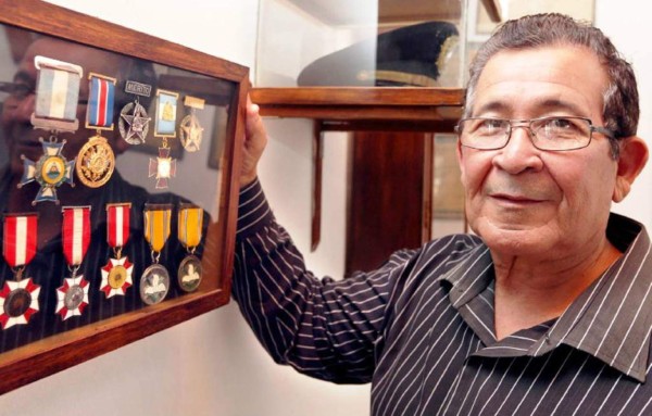 Foto en vida de Guillermo Pinél Cálix.