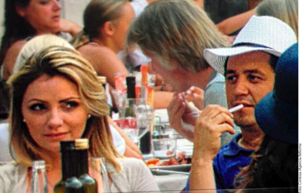 Captan a Angélica Rivera en Europa sin Peña Nieto