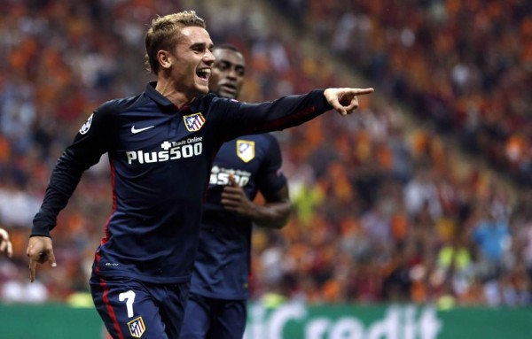 El Atlético se deshace del Galatasaray con doblete de Griezmann