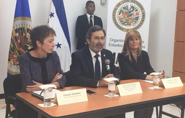 Reino Unido entrega 42 mil dólares a la Maccih