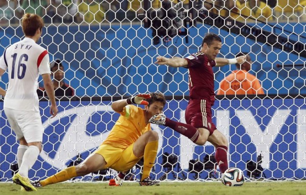 Rusia fue incapaz de vencer a Corea del Sur en su debut mundialista 