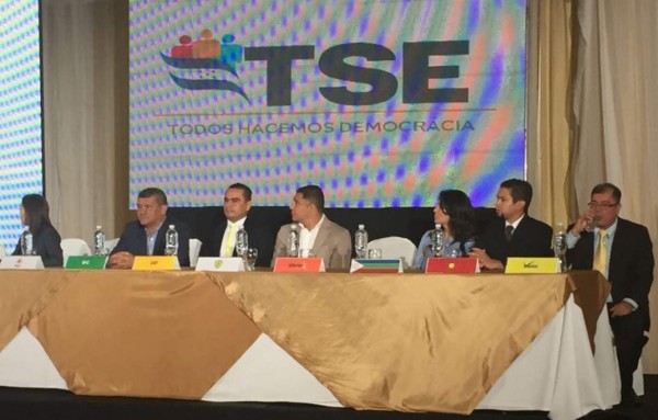 Así queda la papeleta para votar por presidente en Honduras