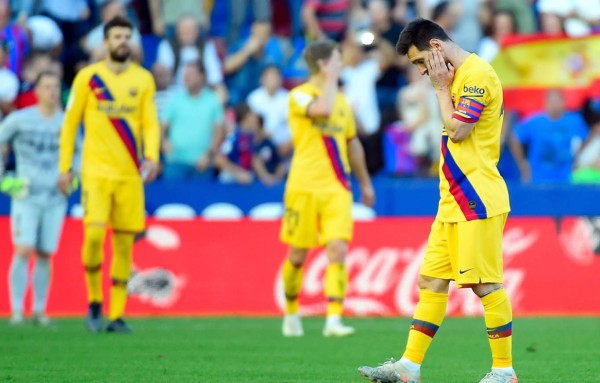 ¡Batacazo! Levante remonta y propina dura derrota al Barcelona