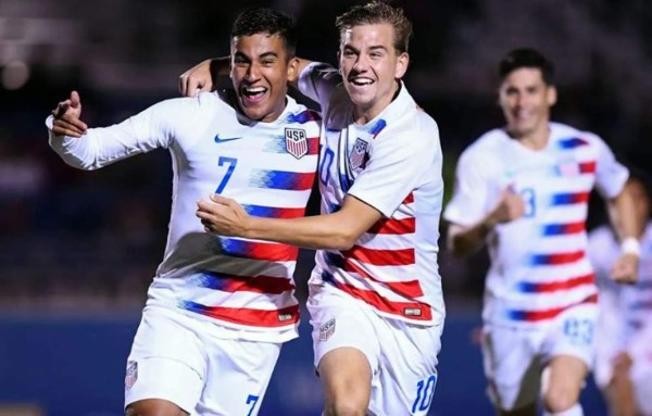 Estados Unidos clasifica al Mundial Sub-20 tras golear a Costa Rica y le da una mano a Honduras