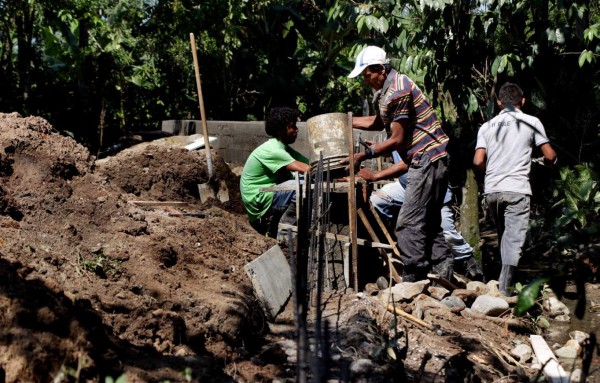 Con caja puente mejoran acceso a barrios de El Progreso