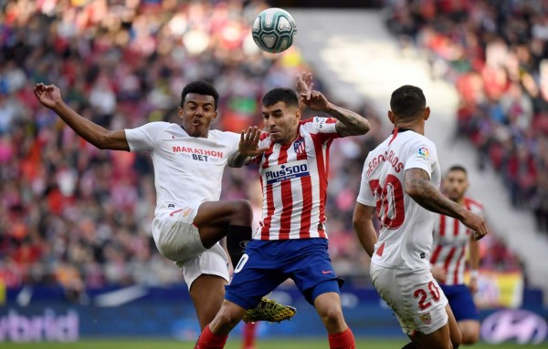 Atlético de Madrid y Sevilla firmaron un intenso empate en el Wanda Metropolitano