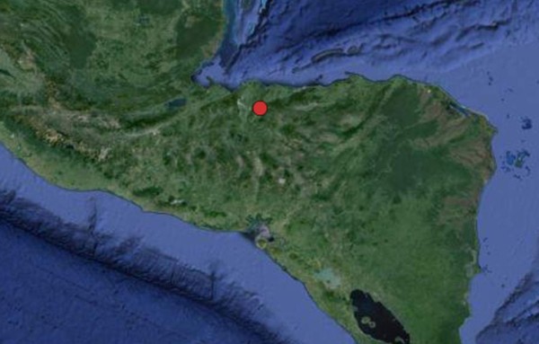 Registran sismo de 4.1 grados en Yoro, Honduras