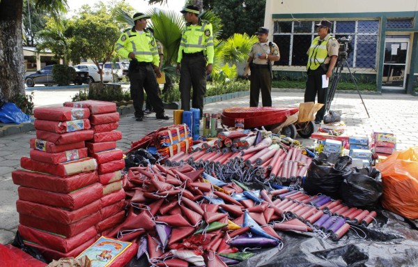 Decomisan el primer cargamento de pólvora procedente del Occidente