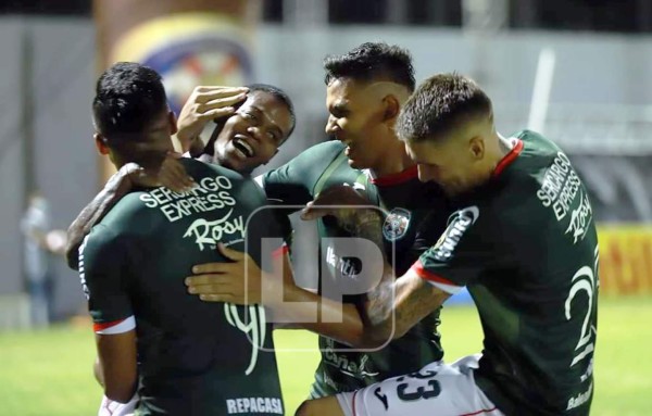 Marathón remontó con sufrimiento al Honduras Progreso en el debut del 'Tato' García