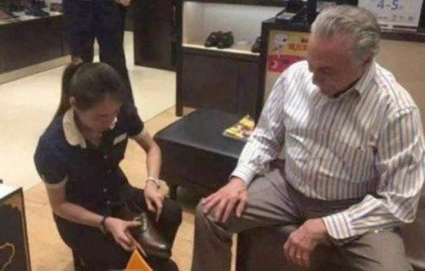 Nuevo presidente de Brasil se va de compras en China