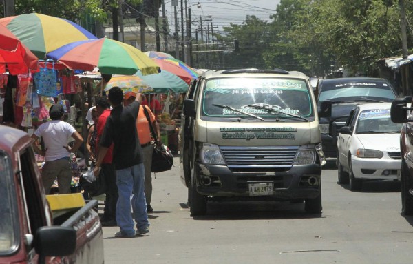 Regulan paradas de 1,500 buses y rapiditos en San Pedro Sula