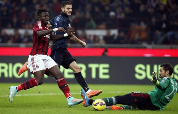 Diego López amarra un punto para el Milan en un derbi descafeinado