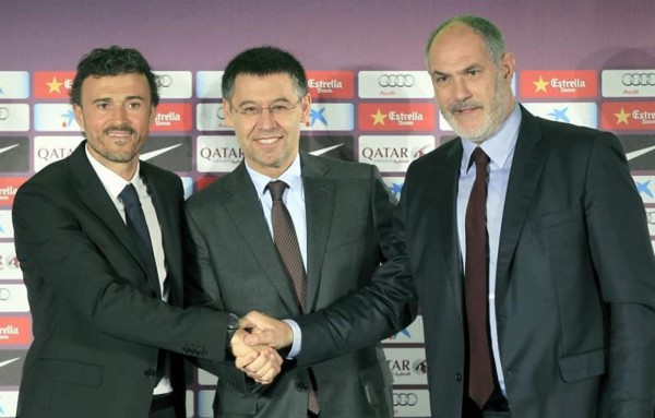 Luis Enrique anuncia un año de cambios en su presentación con el Barça