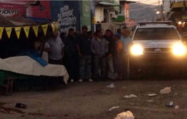 Matan a un comerciante en mercado de Tegucigalpa