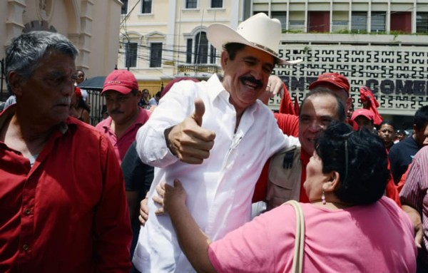 Resistencia conmemora el quinto aniversario de la expulsión del poder de Manuel Zelaya