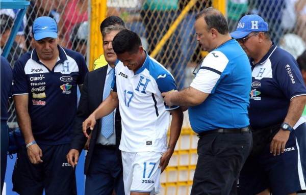 Honduras pierde a Nájar para los duelos frente a Trinidad y Estados Unidos