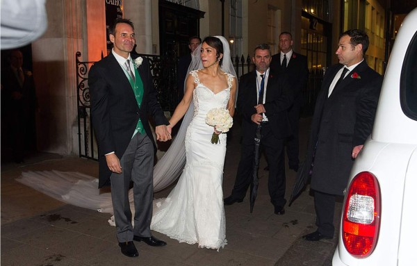 Eva Carneiro contrajó matrimonio en Londres