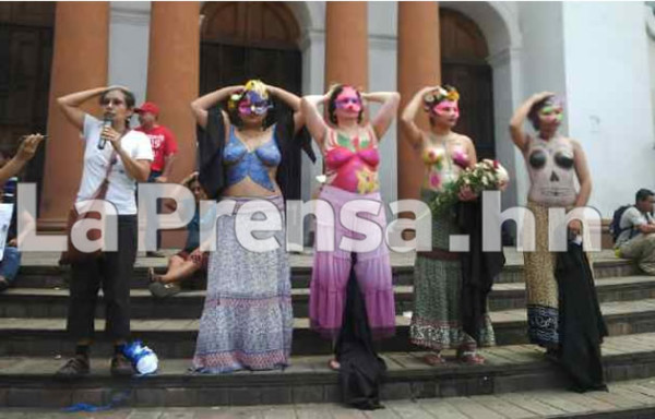 Mujeres sampedranas y del Occidente conmemoran el Día Internacional de la Mujer