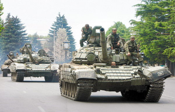 Rusia se apodera del territorio de Georgia