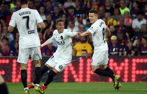 ¡Batacazo! El Valencia deja sin Copa del Rey al Barcelona