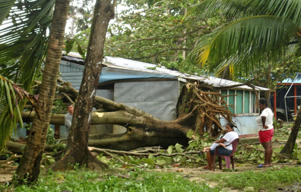 Tormenta Ida toca tierra firme en Nicaragua