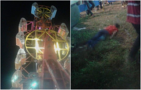 Joven muere al caer de un juego mecánico en La Ceiba