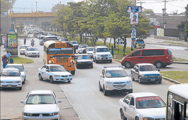 Colapsada San Pedro Sula por falta de rutas alternas