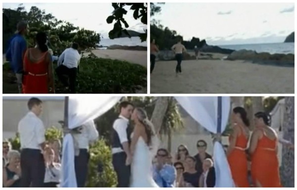 Video: Interrumpen su boda por salvar a un pescador