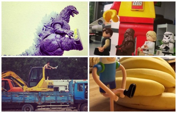 Artista chino convierte su pierna en fusil y causa furor en Internet