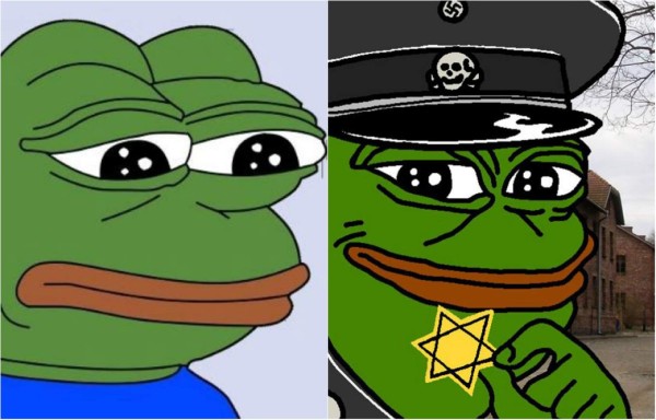 Meme de la 'rana pepe' es considerado como un símbolo nazi