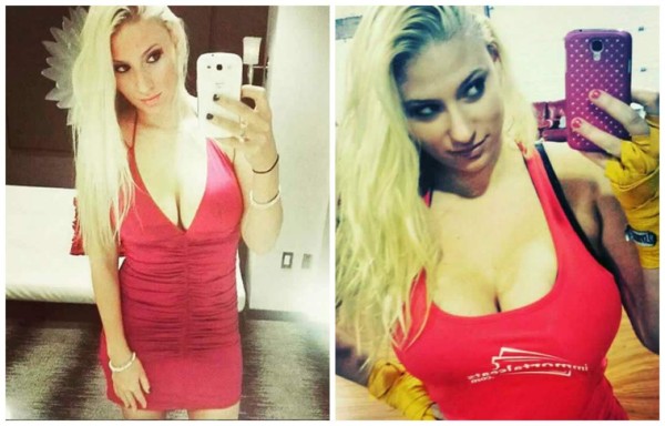 Luchadora cambió de categoría por el tamaño de sus pechos