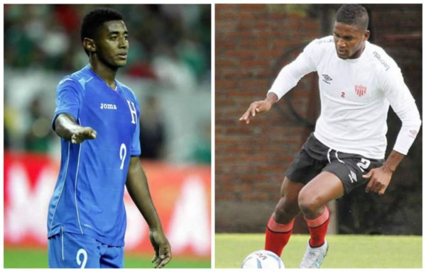 Anthony 'Choco' Lozano y Brayan Beckeles.