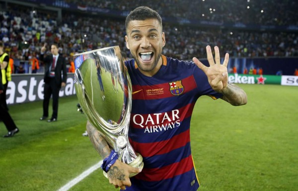 Dani Alves, jugador activo con más títulos en el mundo