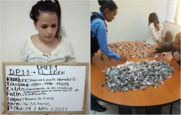 Capturan a maestra con 500 bolsitas de supuesta marihuana