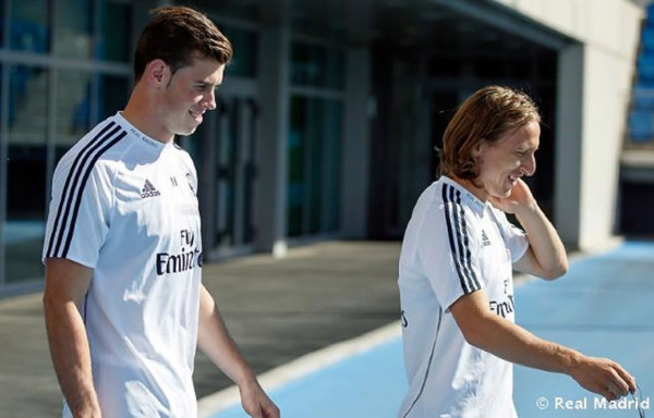 Así fue el primer entrenamiento de Bale con el Real Madrid