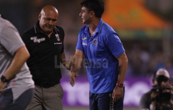 El gesto de Wilmer Cruz con Diego tras la paliza sufrida ante Motagua