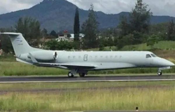 Honduras pone en subasta internacional el avión presidencial Embraer Legacy 600
