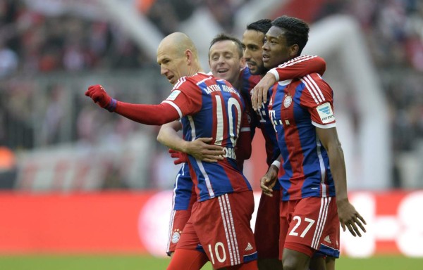 Goleada histórica del Bayern Múnich al Hamburgo