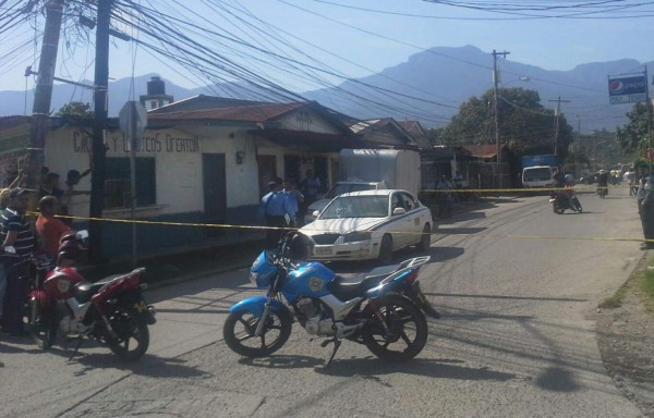 Ultiman a balazos a pasajero de taxi en La Ceiba