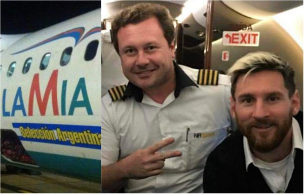 Messi viajó hace dos semanas en el avión que se estrelló