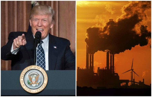 Trump ordena revisión de medida fundamental de Obama contra cambio climático