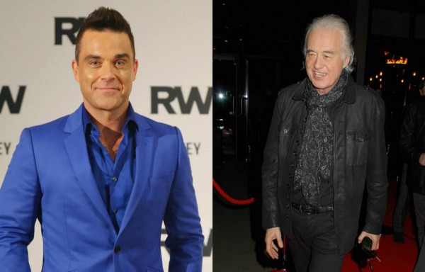 Robbie Williams sobre Jimmy Page: 'Es un enfermo mental'