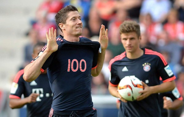 Lewandowski continúa su festival con un doblete ante el Mainz