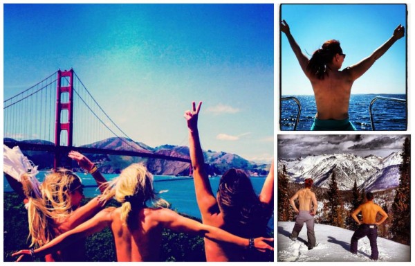 Selfies en topless, la última moda en redes sociales