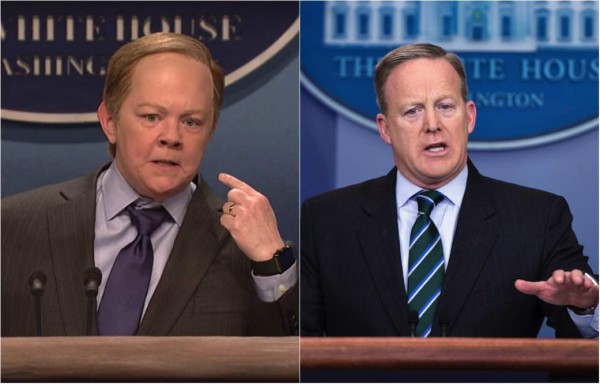 Melissa McCarthy se burla del portavoz de Trump en SNL